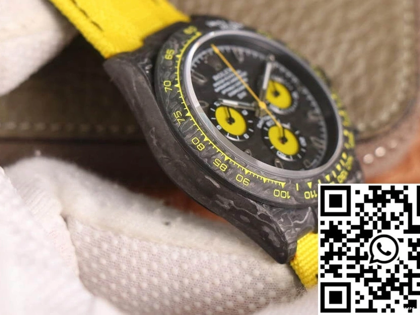 Daytona Version Rolex WWF Factory Diw Carbon Fiber Retrofit Pattern 0317